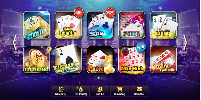 game bài thú vị mang đến trải nghiệm mới